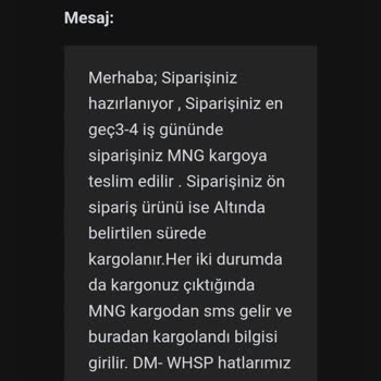 Sipariş İptali Taleplerine Yanıt Alamıyorum