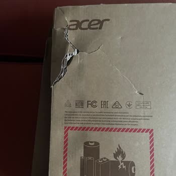 Hasarlı Teslim Edilen Notebook İçin İade Ve Para İadesi Talebim Karşılanmıyor