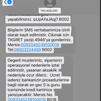 Siparişim İptal Edildi, Param İade Edilmedi Ve Kimseye Ulaşamıyorum