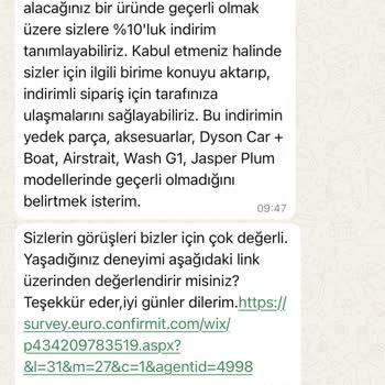 Defolu Ürün Ve Yetersiz Müşteri Hizmeti Hayal Kırıklığı Yarattı