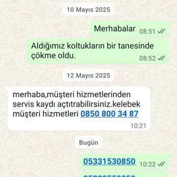 Kelebek Mobilya'dan Servis Beklerken Sabır Tükendi