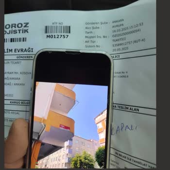 Kapıya Gelip Teslim Etmeden Geri Dönen Kargo Mağduriyeti