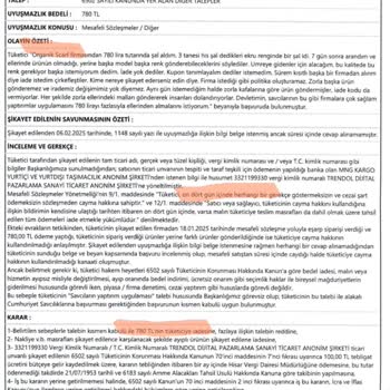 Yanlış Ürün İade Yapılmadı Trendyol Ve Satıcıdan Muhatap Yok