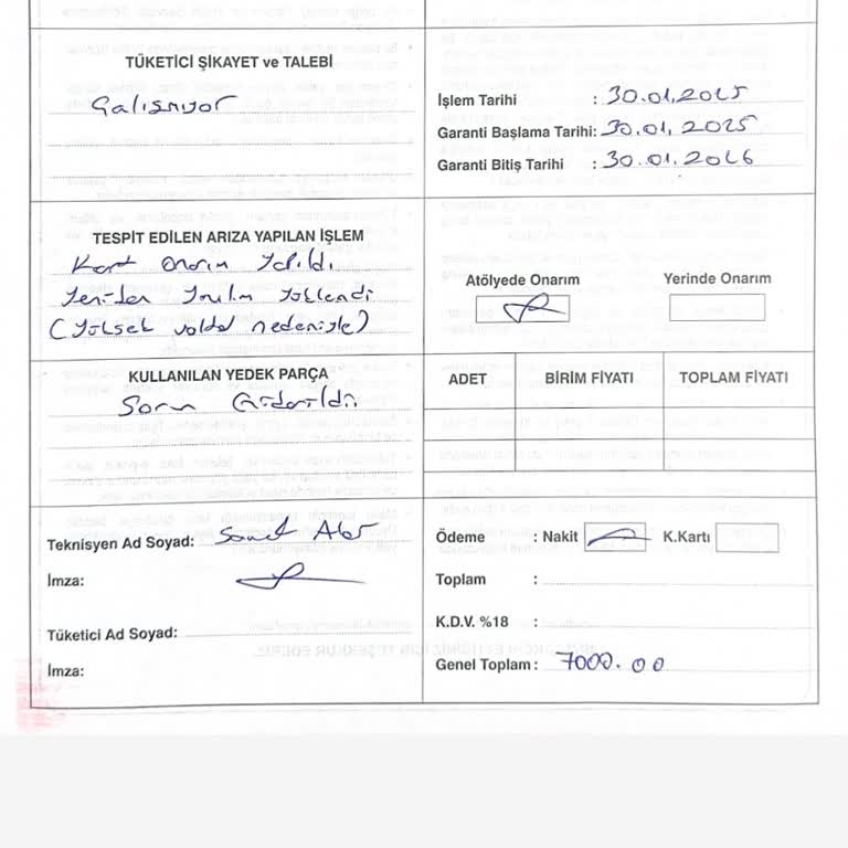 Bulaşık Makinesi Tamir Sonrası Tekrar Arızalandı Mağduriyetim Giderilmiyor