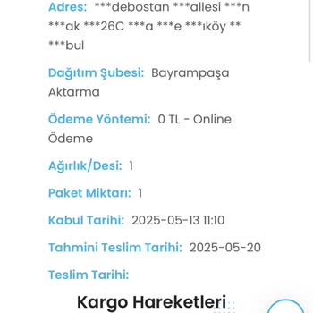 Kargom Kayıp, Müşteri Hizmetleri Çözüm Sunmuyor