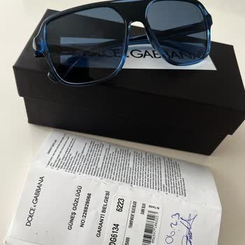 Dolce & Gabbana Güneş Gözlüğümde Soyulma Ve Çizik Sorunu Yaşadım