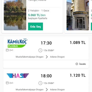 Otobüs Bileti Fiyatlarının Sürekli Değişmesi Nedeniyle Maddi Kayıp Yaşadım