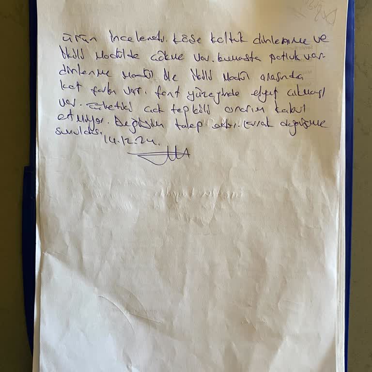 Ayıplı Ürün Sonrası 6 Aydır Teslim Edilmeyen Koltuk Ve Bilgi Eksikliği Mağduriyeti