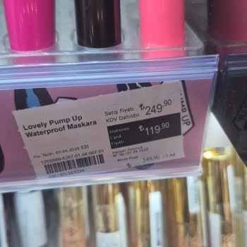 Watsons Mağazalarında Fiyat Farklılıkları Şaşırtıyor