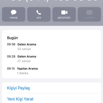 Tekrarlayan Aramalar Ve Mesajlarla Rahatsız Edilme