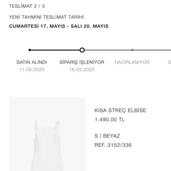 Zara'dan Eksik Ve Geciken Teslimat, İade Yapılmıyor!