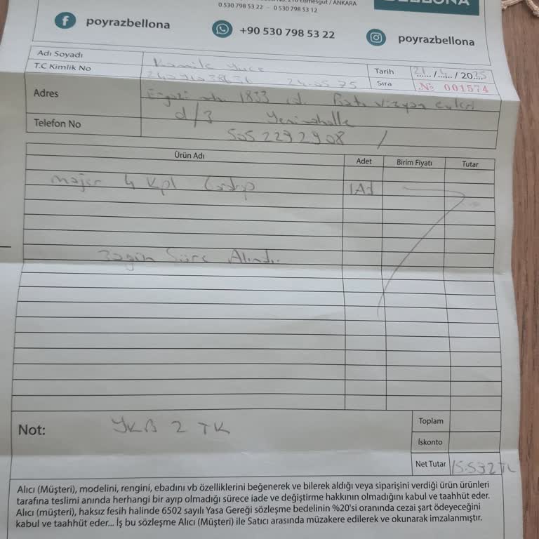 Bellona Mağazasından Aldığım Dolabın Teslimatında Yaşanan Sorun Ve İletişim Problemi