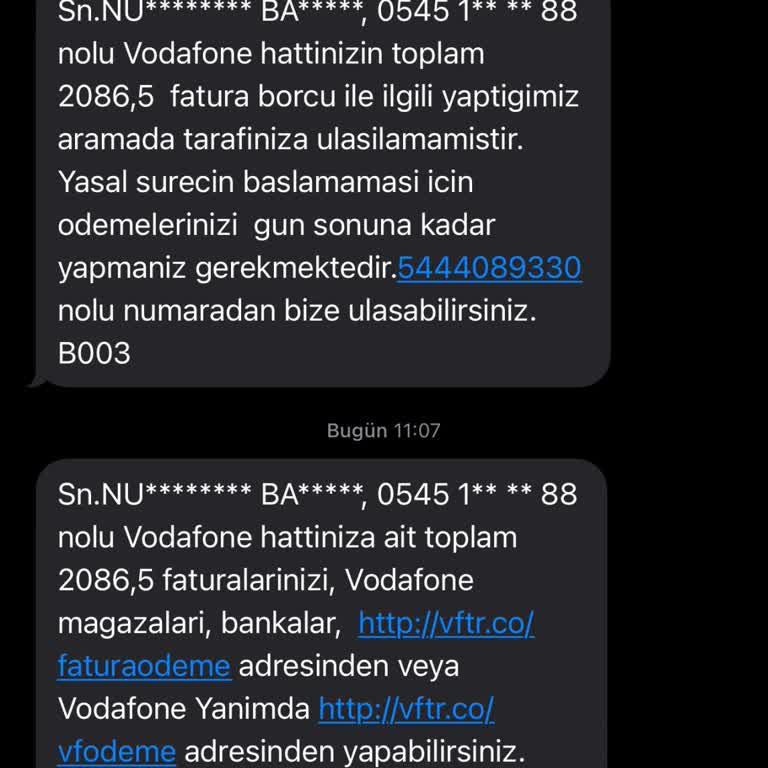 Başkasına Ait Numara Yüzünden Sürekli Mesaj Alıyorum!