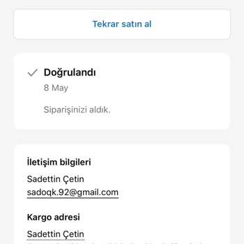 Sipariş Verildi, Ürünler Gönderilmedi Ve Müşteri Hizmetine Ulaşılamıyor