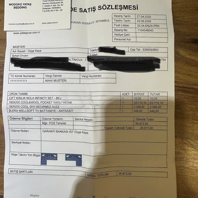 Teslimat Süreci Ve İletişim Sorunu Yaşadım