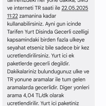 Yurt Dışında Açılmayan Çağrıya Haksız Paket Tanımlanması Sorunu