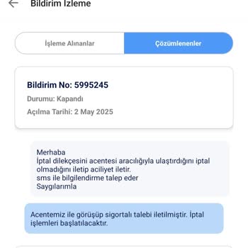 Sağlık Sigortası Poliçemin İptali Aylardır Gerçekleştirilmiyor, Mağdur Ediliyorum