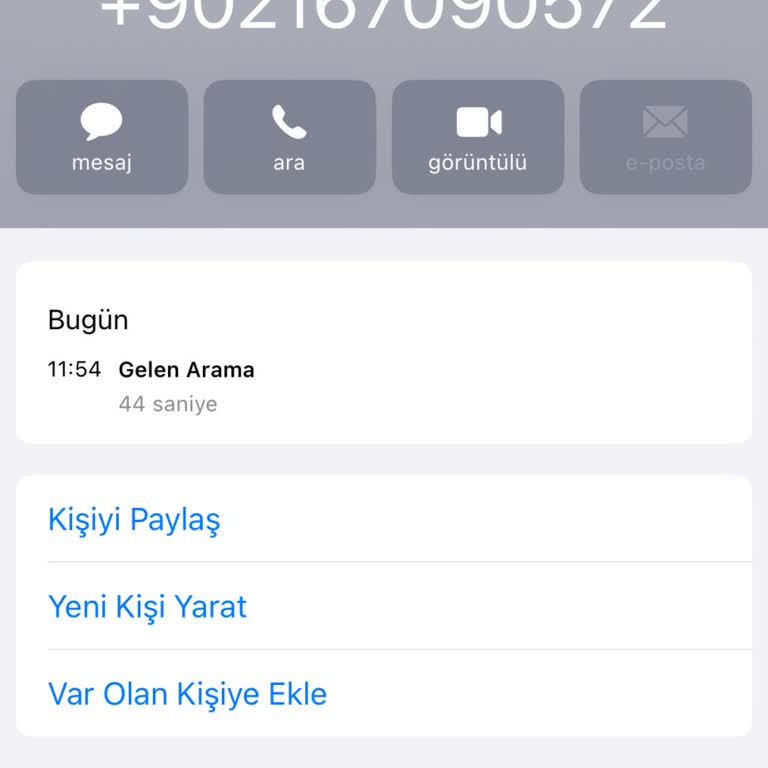 Yanıltıcı Arama İle Zarar Görme Endişesi