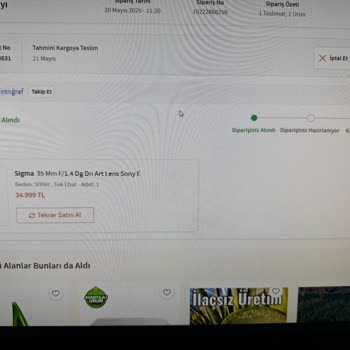 Sipariş Fiyatı Onaylanmadı, Müşteri Onayı Olmadan İptal Edildi