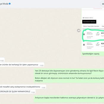 Yıkamada Bozulan Ürün Ve İlgisiz Müşteri Hizmeti Hayal Kırıklığı Yarattı