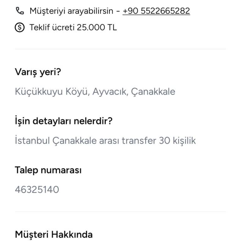 Yanlış Telefon Numaraları Nedeniyle Boşa Harcanan Teklif Ücretleri