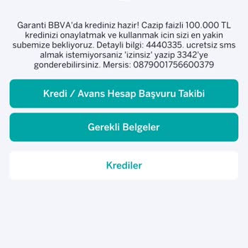 Kredi Başvurusunda Belirtilen Faiz Oranı Değişti