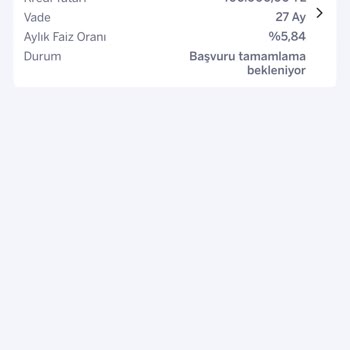 Kredi Başvurusunda Belirtilen Faiz Oranı Değişti