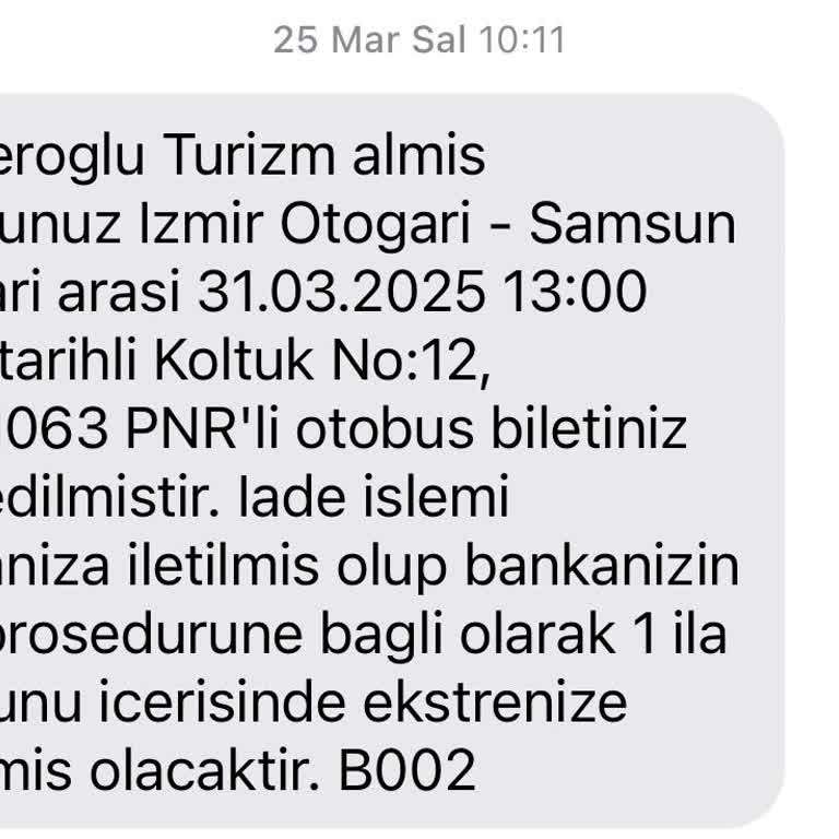 İptal Edilen Biletin İadesi 2 Aydır Yapılmadı