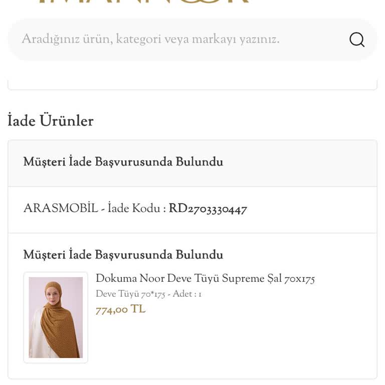 İade Sürecinde Mağduriyet Ve İletişimsizlik Sorunu