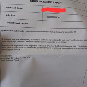 US Polo Ayakkabı Ayağımı Yaraladı, İnceleme Sonucu Hayal Kırıklığı