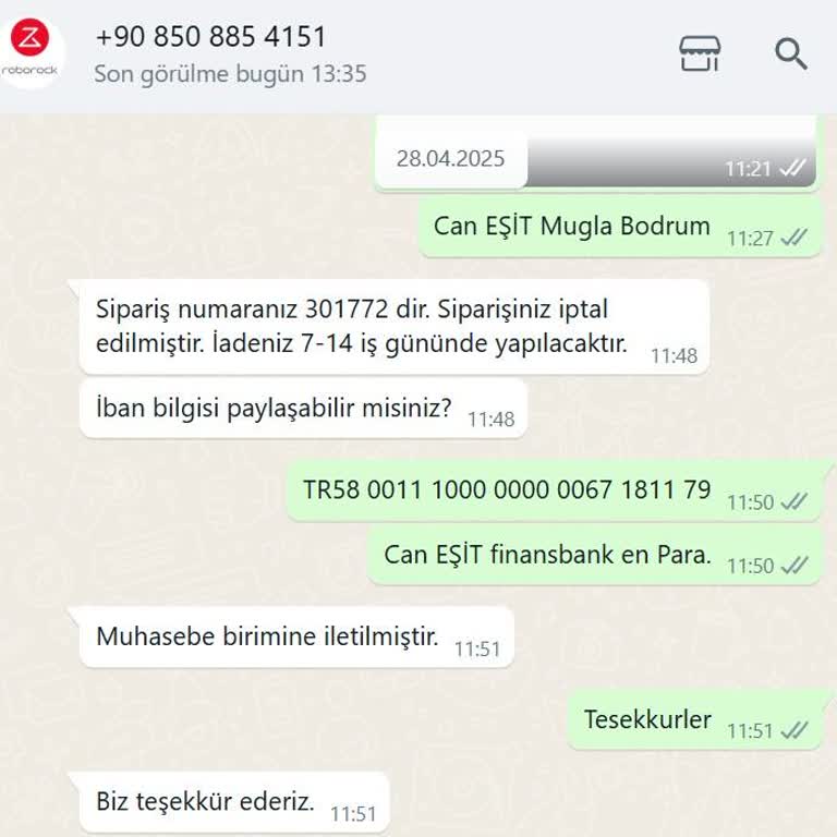 İade Sürecinde İlgisizlik Ve Cevapsızlık