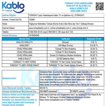 Sözleşmede Yanlış Ücret Ve Ek Hizmet Karmaşası Mağduriyeti