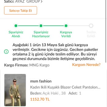 Kargoda Kayıp Ürün Ve Belirsiz İade Süreci