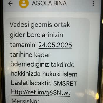 Bağlantımız Olmayan Binadan Babamın Numarasına Sürekli Borç Ve Hukuki İşlem Mesajları Geliyor