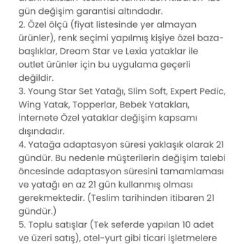 25 Bin TLye Aldığım Yataktan Dayak Yemiş Gibi Uyanıyorum Değişim Talebim Reddedilmesin