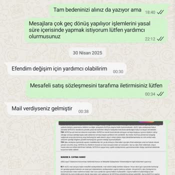 İade Talebimde Sürekli Oyalama Ve Geç Dönüşler Yaşıyorum