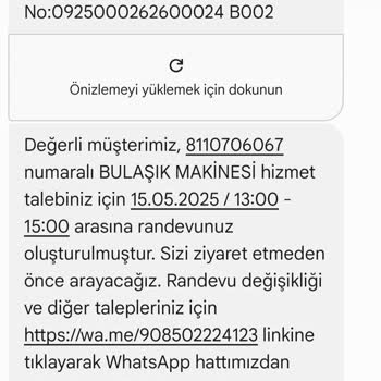 Sıfır Alınan Bulaşık Makinesindeki Gürültüye Çözüm Bulunmuyor