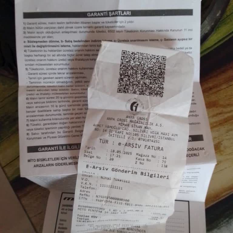 Satın Alınan Bisikletin Servis Ve Müşteri Hizmetlerinde Yaşanan Sorunlar