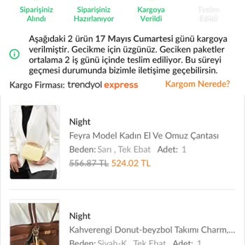 Trendyol Teslimat Sürecinde Gecikme Ve Yetersiz Destek