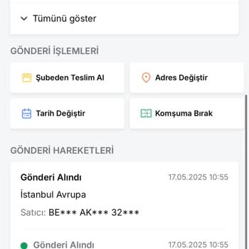 Trendyol Teslimat Sürecinde Gecikme Ve Yetersiz Destek