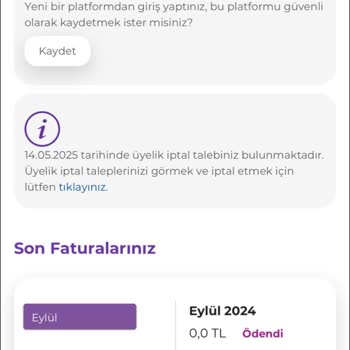 Üyeliğim Devam Ederken Maç İzleyemiyorum Ve Geri Ödeme Yapılmadı