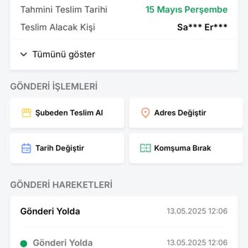 Trendyol'da Kendi Deposundaki Ürünü Teslim Edemeyen Kargo Süreci