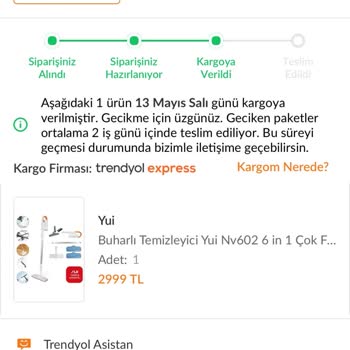 Trendyol'da Kendi Deposundaki Ürünü Teslim Edemeyen Kargo Süreci