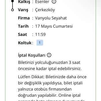 Enuygun'dan Aldığım Biletin Saati Yanlış, İade De Yapılmadı