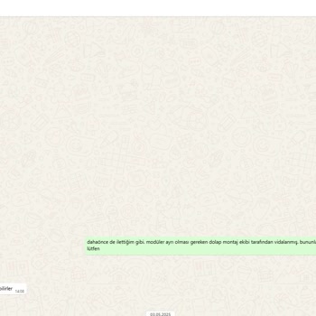Sipariş Edilen Gardırop Modülleri Bilgi Verilmeden Birleştirildi, Parça Değişimi Gecikti