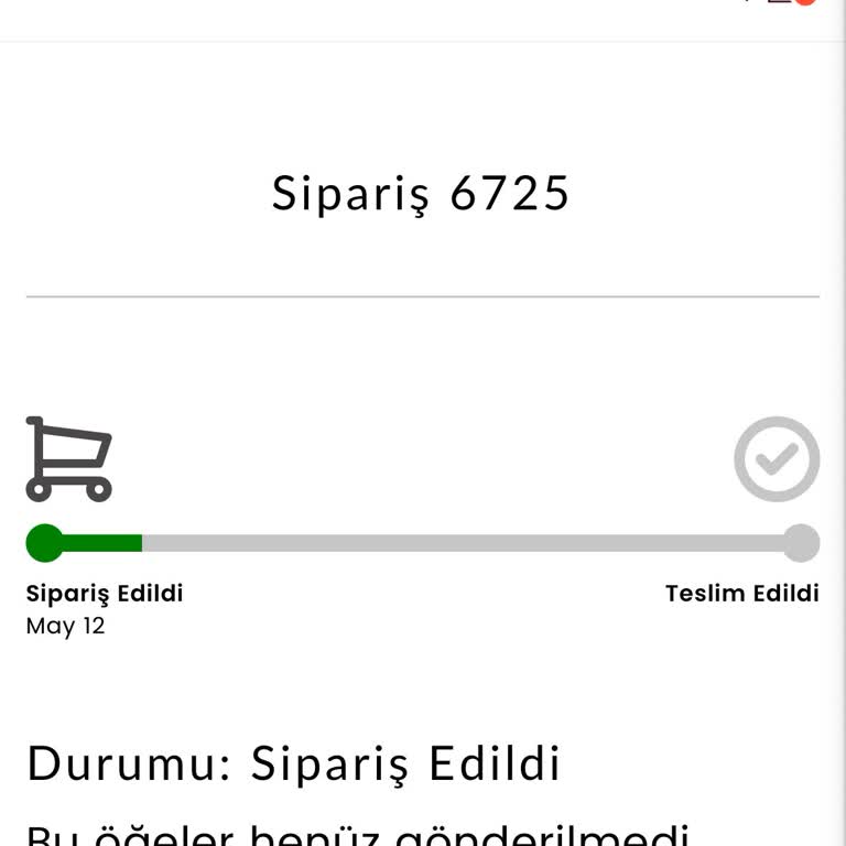 Siparişim Ne Zaman Kargoya Verilecek Bilgi Alamıyorum