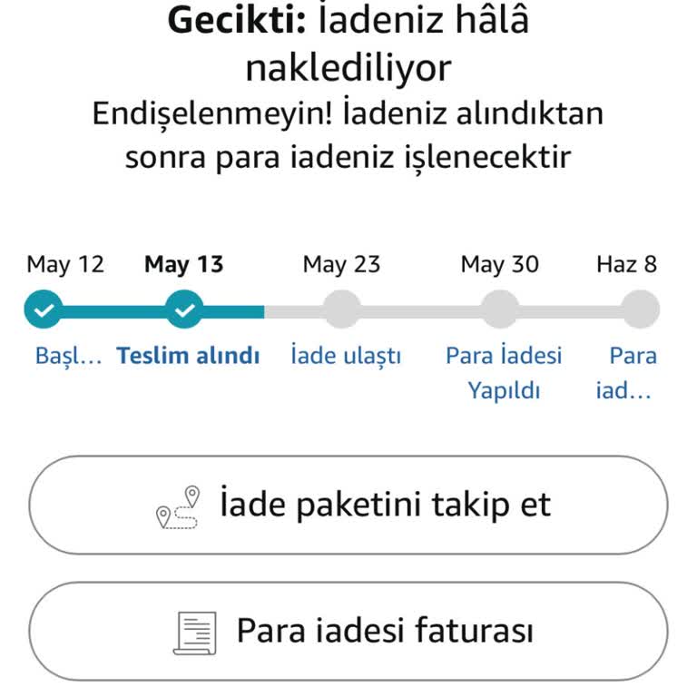 Amazon İade İşlemi Gecikiyor Ve Süreç Uzuyor!