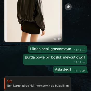 Sipariş Edilen Deri Ceketin Kalitesizliği Ve İade Sürecinde Yaşanan Sorunlar