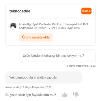 Eksik Parça Gerekçesiyle Haksız İade Reddi Ve Satıcı İş Birliği Şikayeti