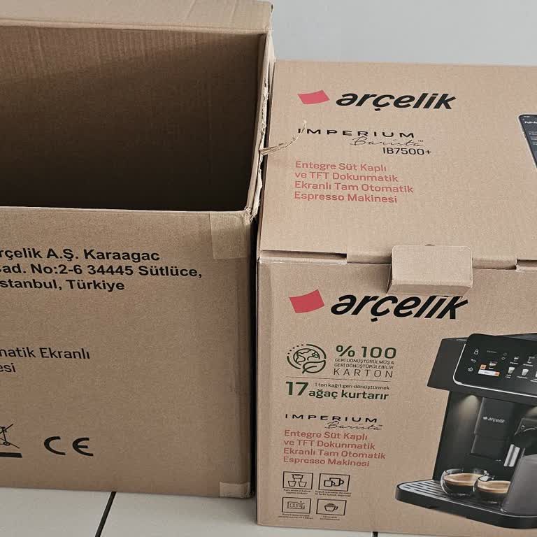 Arçelik Imperium Barista'da Kurulum Ve Kullanım Sorunları, Hayal Kırıklığı Ve İade Talebi